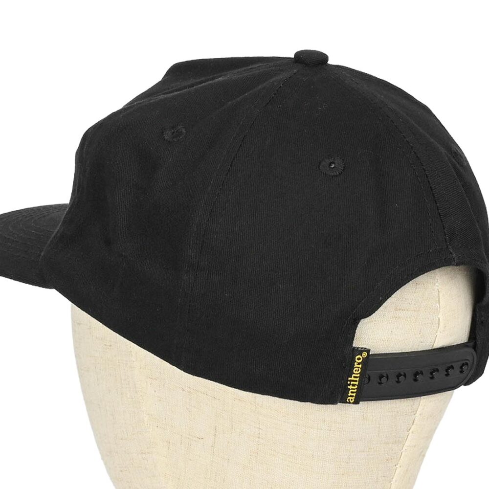 Anti Hero Basic Eagle Snapback Cap - Black/Grey