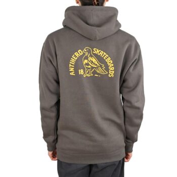 Anti Hero Clubhouse Pullover Hoodie - Charcoal