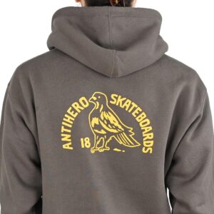 Anti Hero Clubhouse Pullover Hoodie - Charcoal