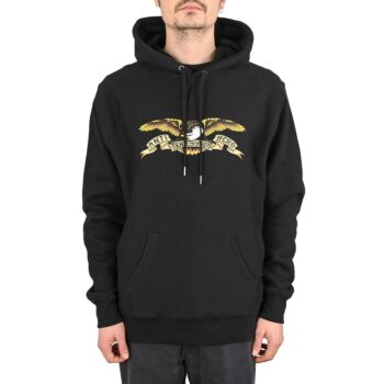 Anti Hero Eagle Pullover Hoodie - Black