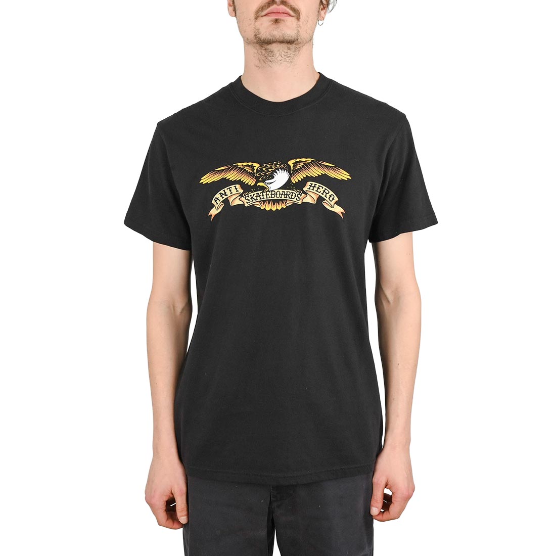Anti Hero Eagle S/S T-Shirt - Black (HO25) - Supereight