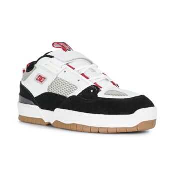 DC JS 1 Skate Shoes - Black/White/Red