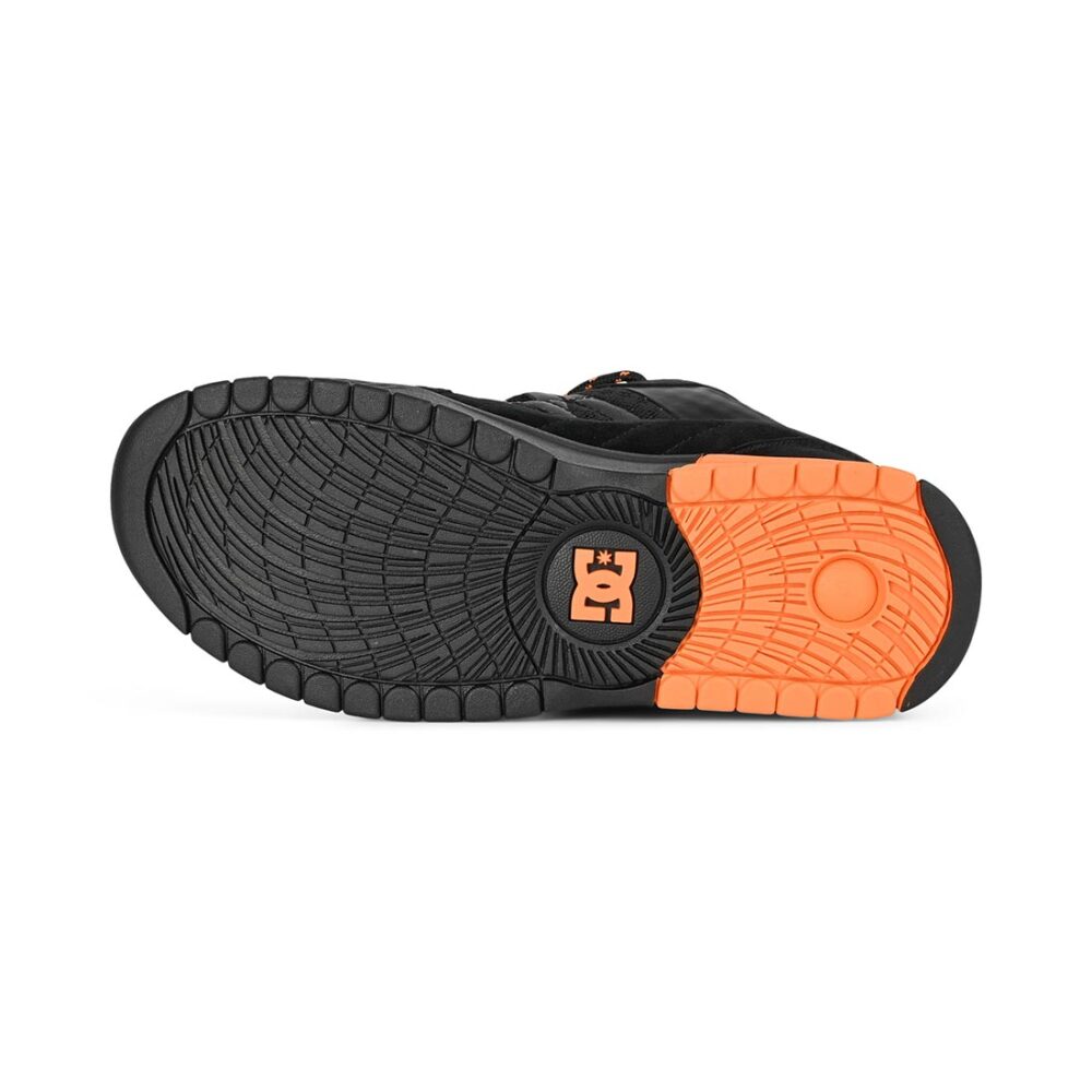 DC Lucien Skate Shoes - Black/Black/Orange