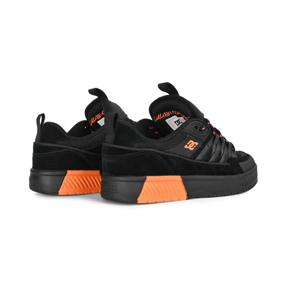 DC Lucien Skate Shoes - Black/Black/Orange