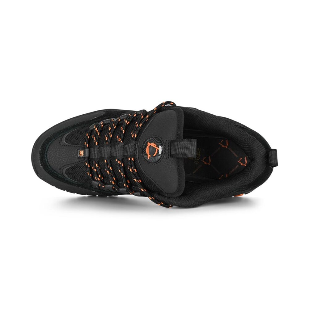 DC Lucien Skate Shoes - Black/Black/Orange