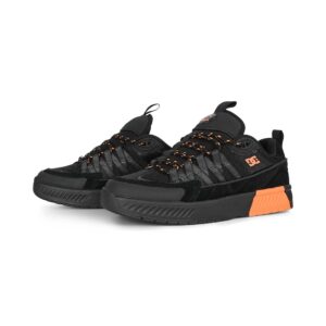 DC Lucien Skate Shoes - Black/Black/Orange