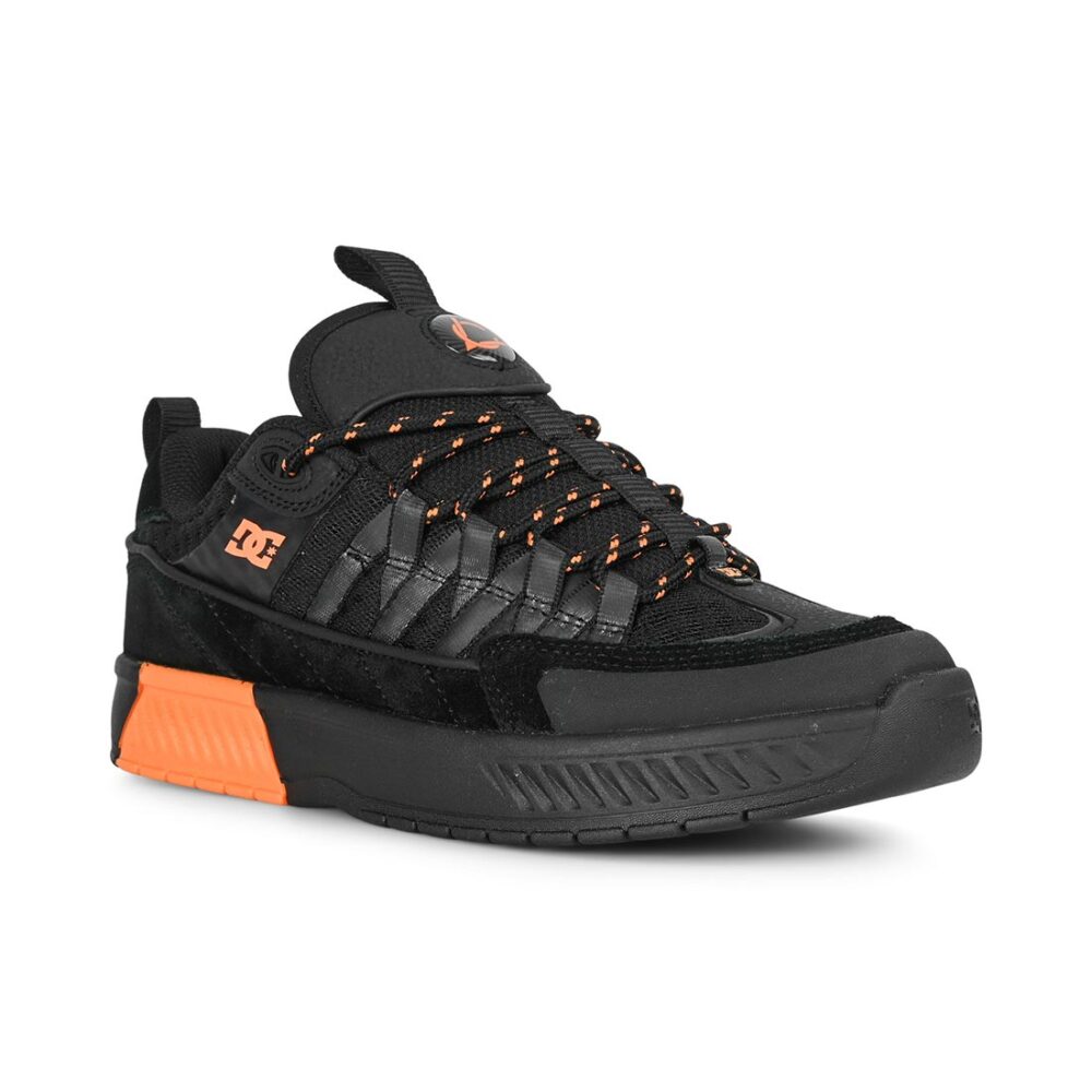 DC Lucien Skate Shoes - Black/Black/Orange