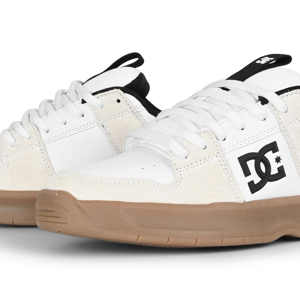 DC Lynx Zero Skate Shoes - White/Gum