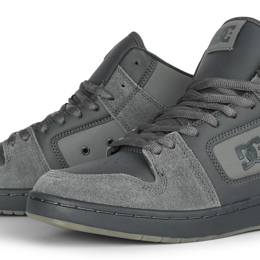 DC Manteca 4 High-Top Skate Shoes - Dark Grey