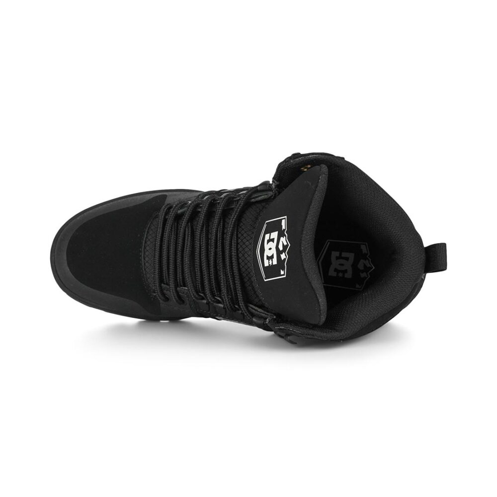 DC Pure High Top WR Lace Up Winter Boot - Black/Black/Camo