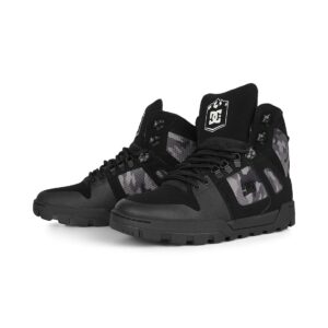 DC Pure High Top WR Lace Up Winter Boot - Black/Black/Camo