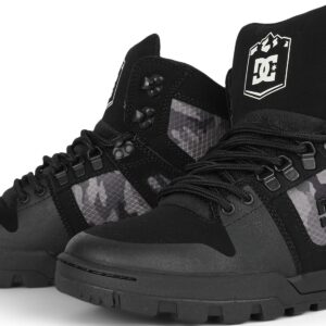 DC Pure High Top WR Lace Up Winter Boot - Black/Black/Camo