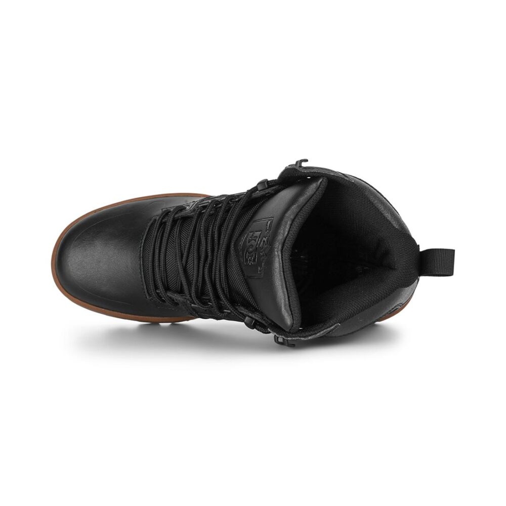 DC Pure High Top WR Lace Up Winter Boot - Black/Gum (HO25)