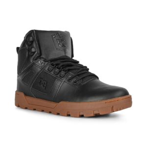 DC Pure High Top WR Lace Up Winter Boot - Black/Gum (HO25)