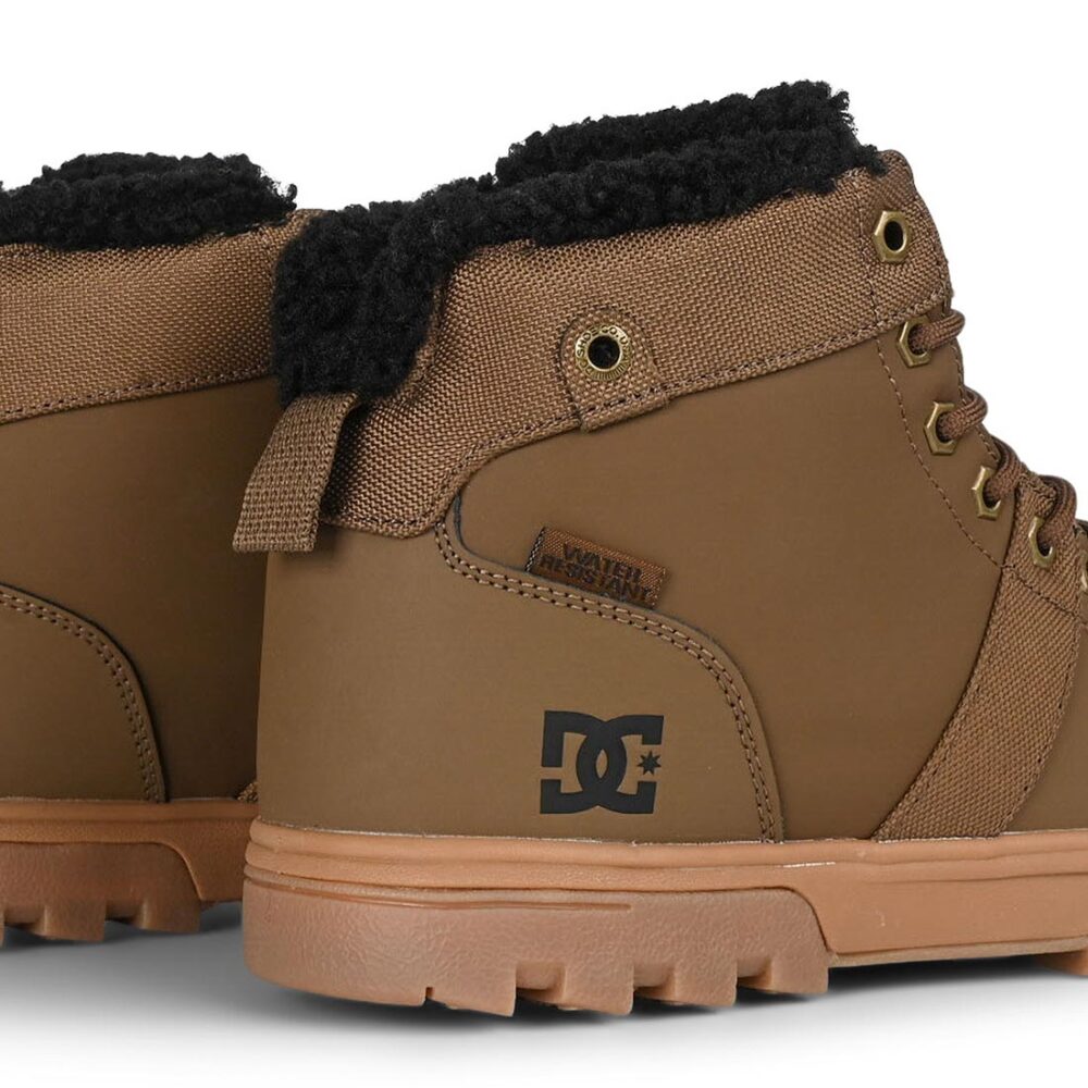 DC Woodland Lace Up Winter Boot - Brown/Gum