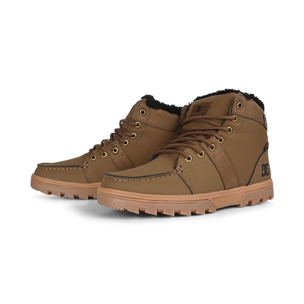 DC Woodland Lace Up Winter Boot - Brown/Gum