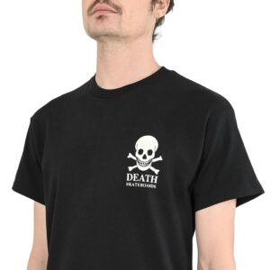 Death OG Skull Back Print S/S T-Shirt - Black