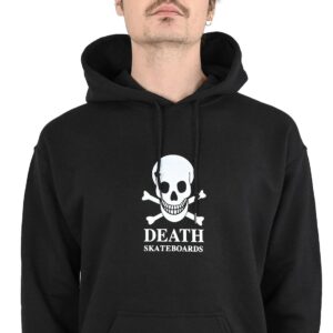 Death OG Skull Pullover Hoodie - Black