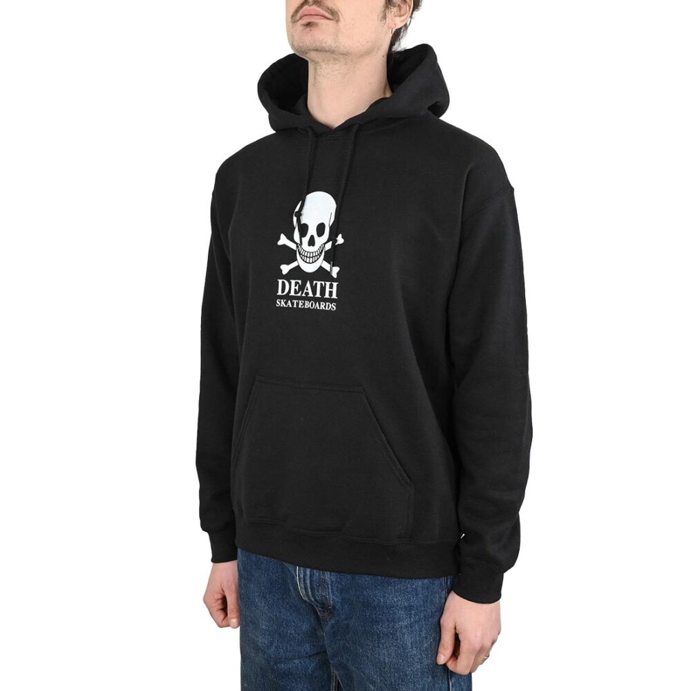 Death OG Skull Pullover Hoodie - Black