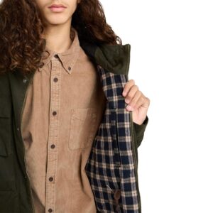 Element Dulcey Canvas Hooded Bomber Jacket - Java