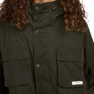Element Dulcey Canvas Hooded Bomber Jacket - Java