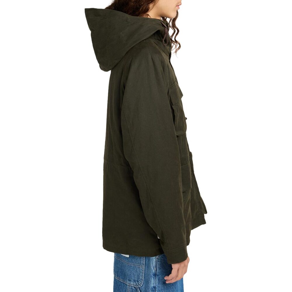 Element Dulcey Canvas Hooded Bomber Jacket - Java