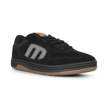 Etnies x Apache Lo Cut Skate Shoes - Black/Grey/Gum