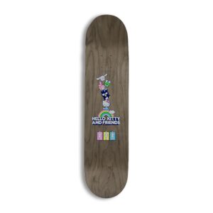 Girl x Hello Kitty Breana Geering Rainbow 8" Skateboard Deck