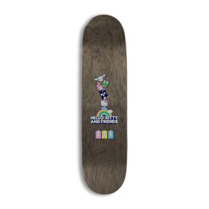 Girl x Hello Kitty Mike Carroll Rainbow 8.5″ Skateboard Deck