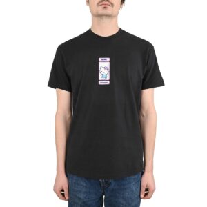 Girl x Hello Kitty Rainbow Circle S/S T-Shirt - Black