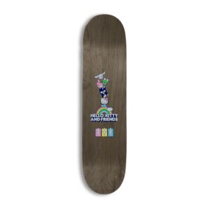 Girl x Hello Kitty Sean Malto Rainbow 8.25" Skateboard Deck