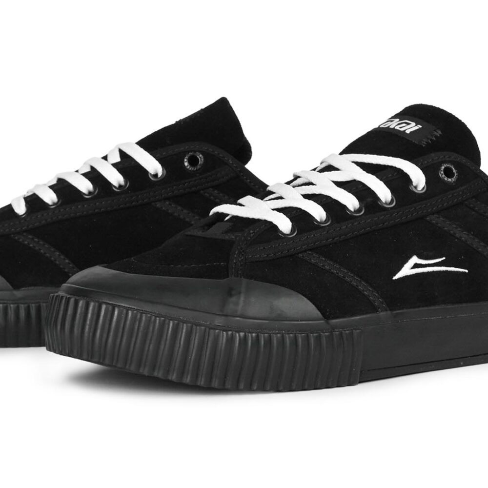 Lakai Conrad Elite Skate Shoes - Black/Black