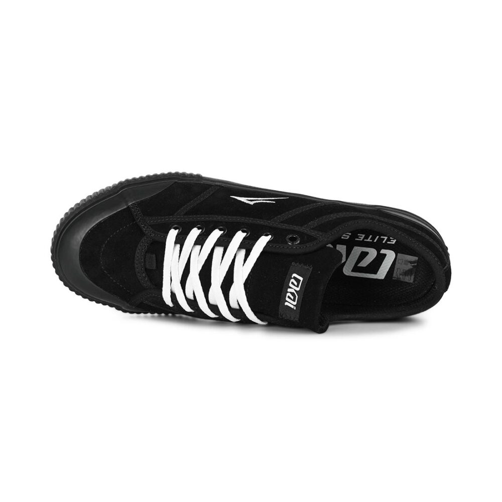 Lakai Conrad Elite Skate Shoes - Black/Black