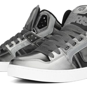 Osiris Clone High Top Shoes - Silver/Black/Holo