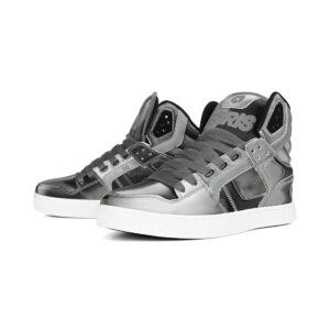 Osiris Clone High Top Shoes - Silver/Black/Holo