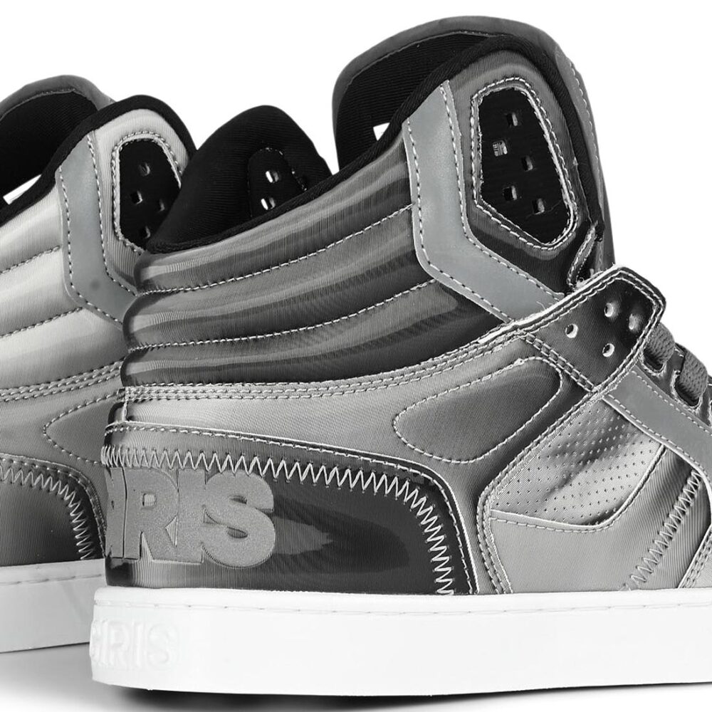 Osiris Clone High Top Shoes - Silver/Black/Holo