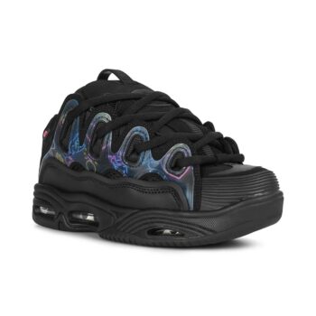Osiris D3 2001 Skate Shoes - Black/Pink/Holo