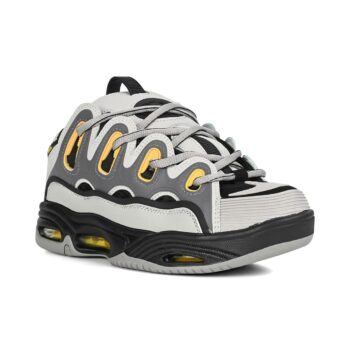 Osiris D3 2001 Skate Shoes - Grey/Black/Yellow