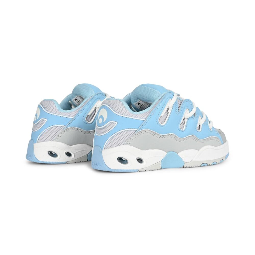 Osiris D3 OG Skate Shoes - Baby Blue/Grey/White