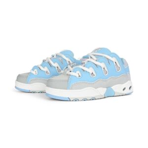 Osiris D3 OG Skate Shoes - Baby Blue/Grey/White