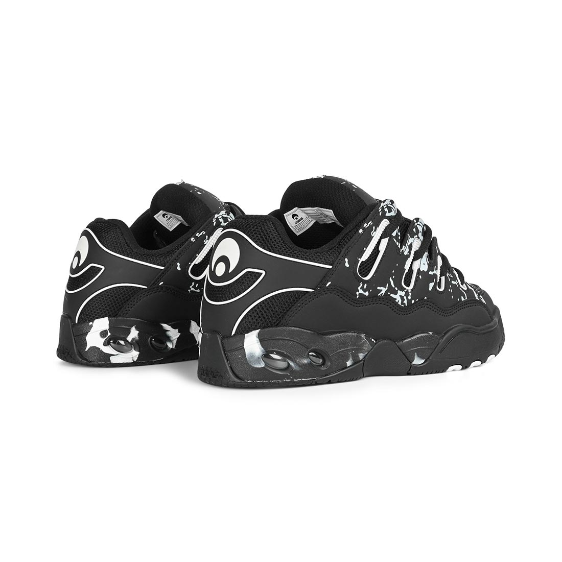 Osiris D3 OG Skate Shoes - Black/White/Marble - Supereight