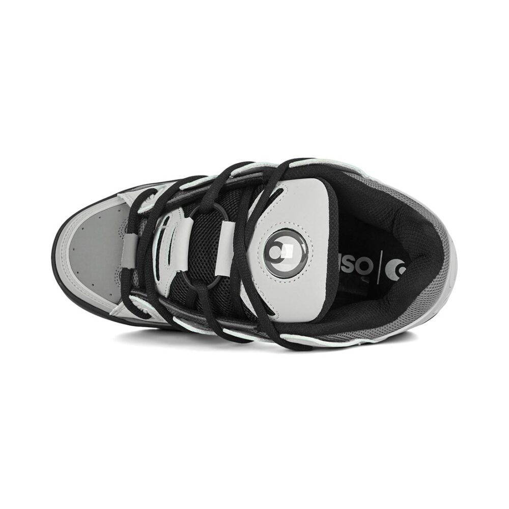 Osiris D3 OG Skate Shoes - Grey/Black/Light Grey