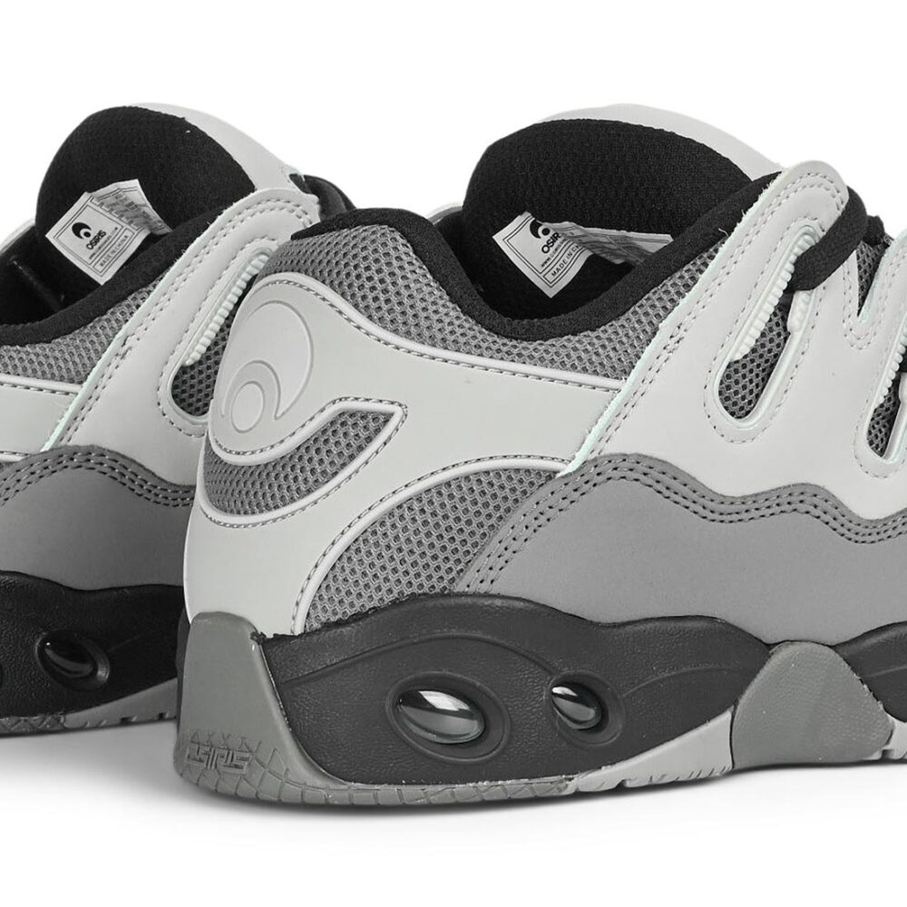 Osiris D3 OG Skate Shoes - Grey/Black/Light Grey
