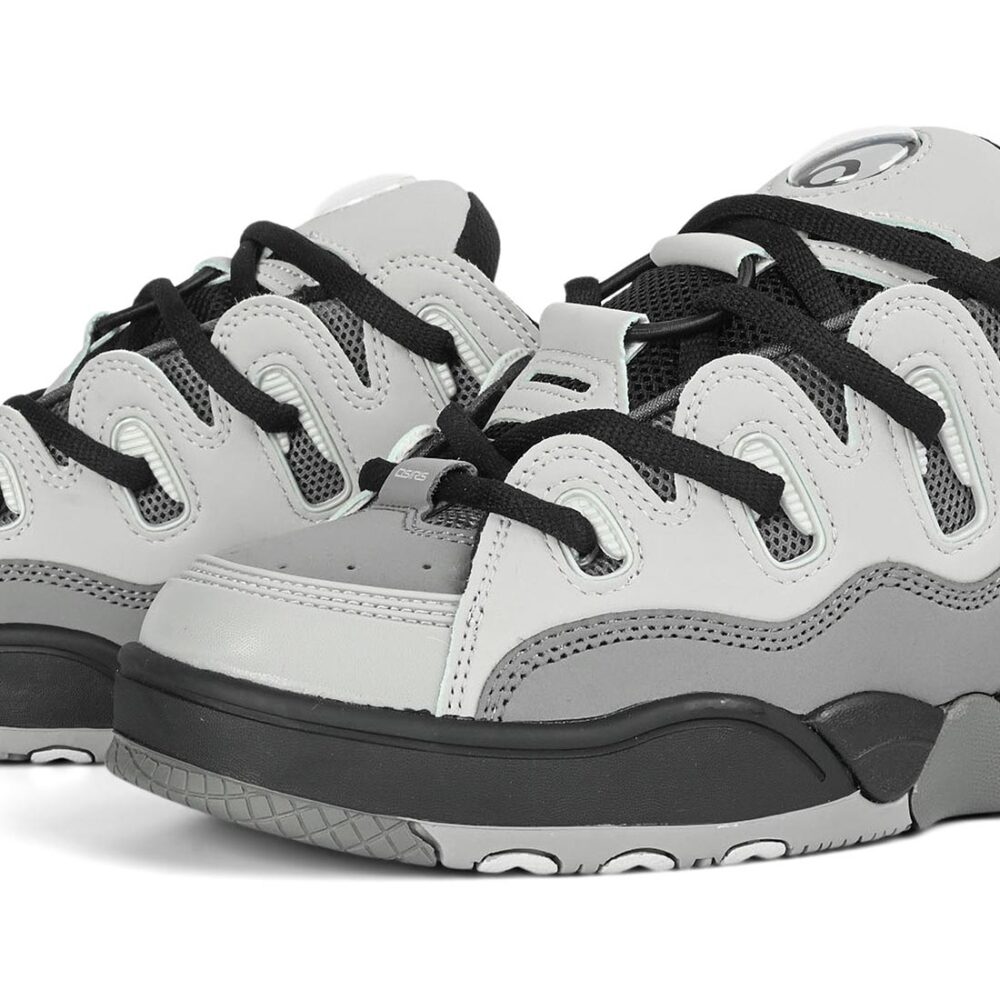 Osiris D3 OG Skate Shoes - Grey/Black/Light Grey