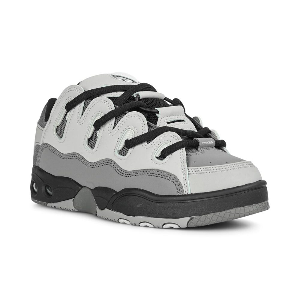 Osiris D3 OG Skate Shoes - Grey/Black/Light Grey