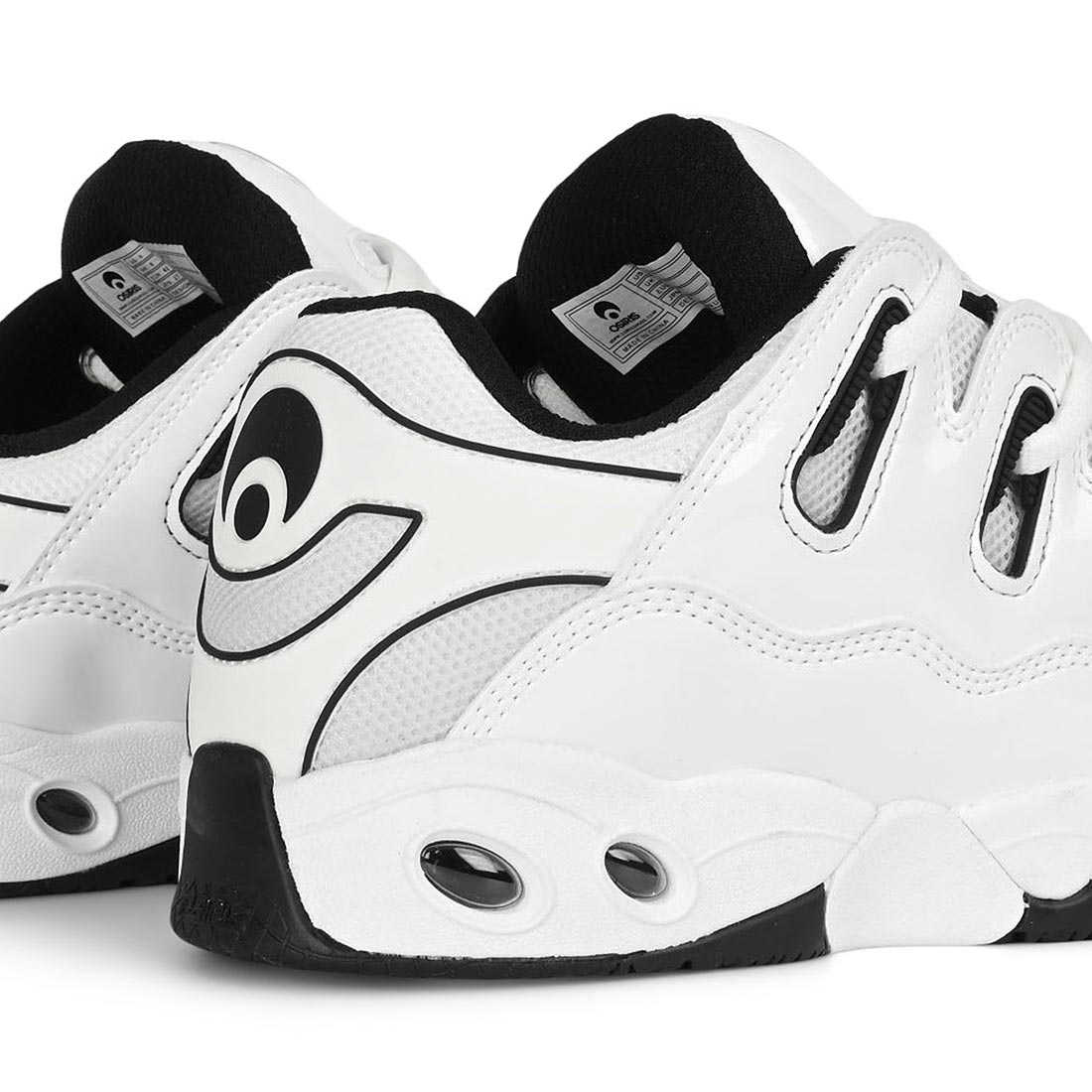 Osiris D3 OG Skate Shoes - White/Black - Supereight