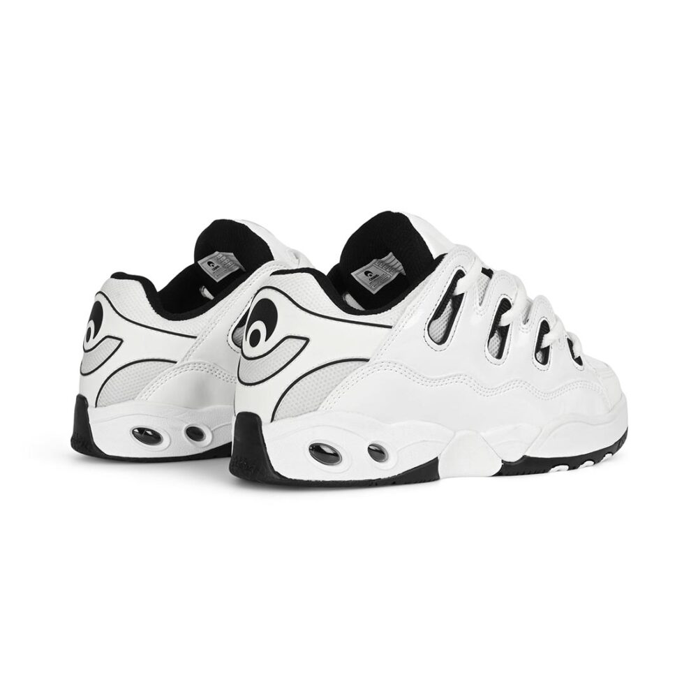 Osiris D3 OG Skate Shoes - White/Black