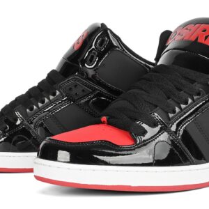 Osiris NYC 83 CLK High Top Shoes - Black/Black/Red