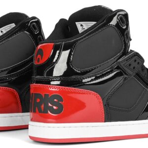Osiris NYC 83 CLK High Top Shoes - Black/Black/Red