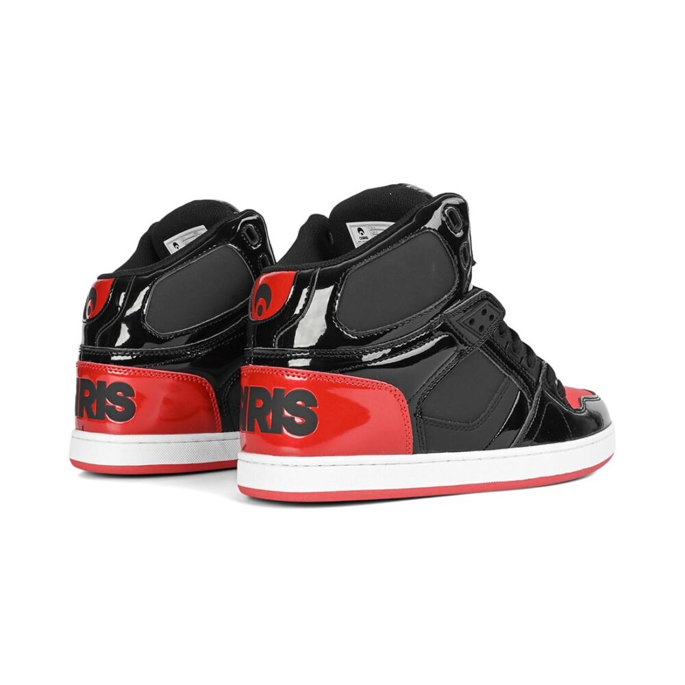 Osiris NYC 83 CLK High Top Shoes - Black/Black/Red